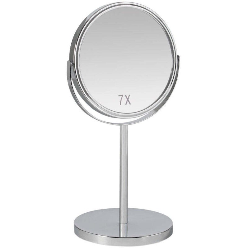 [BA23025] Miroir grossissant métal sur pied-ANDREA