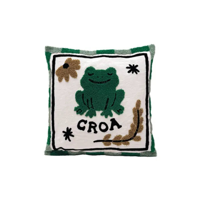 [019116] Coussin influence grenouille - OPJET PARIS