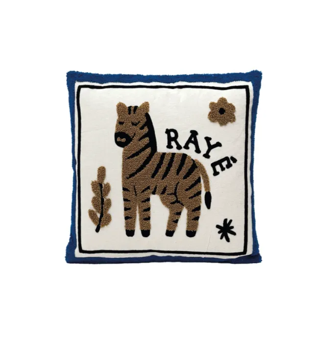 [019106] Coussin influence zèbre - OPJET PARIS