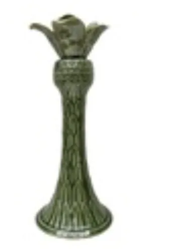 [017295] Bougeoir palmier vert L - OPJET PARIS