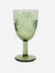 [018080] Verre à pied palmier vert - OPJET PARIS