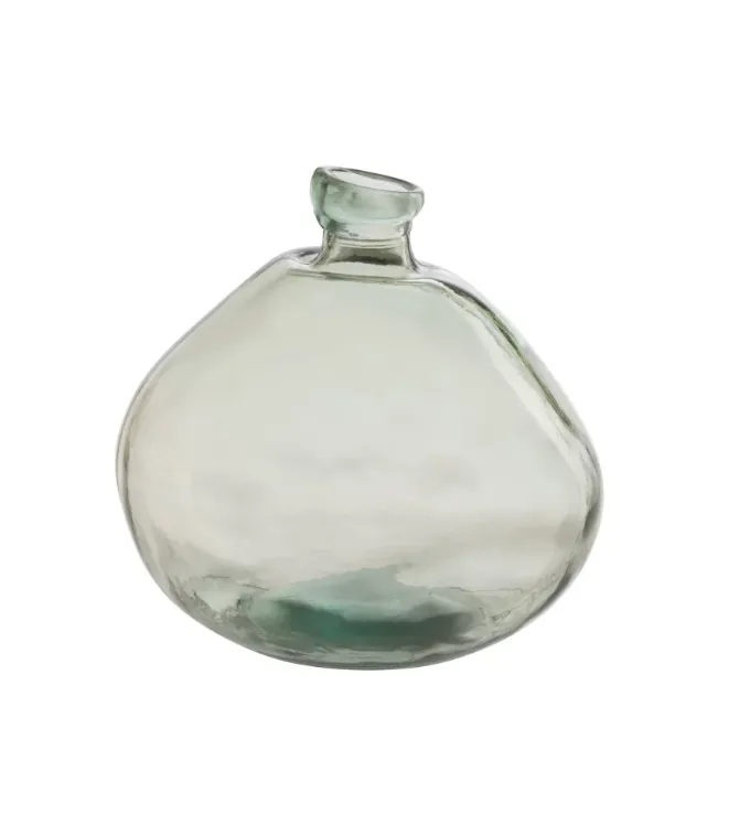 [21720] Vase Laura verre vert d'eau S - J-LINE