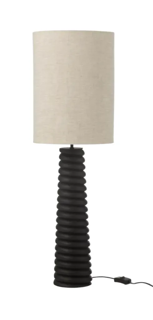 [49432] Lampe filetage bois 25x25x85 - J-LINE