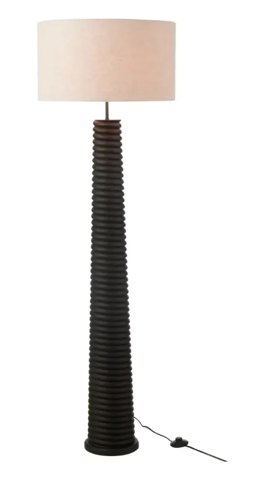 [49433] Lampadaire filetage bois 48x48x160 - J-LINE