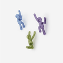 Lot de 3 patères bonhomme colorés - UMBRA
